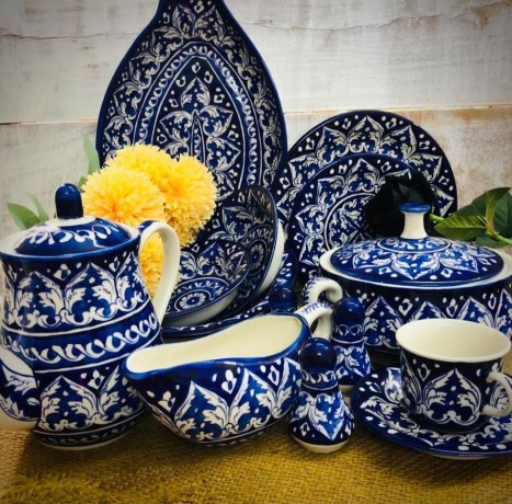 handemade-multani-blue-pottery-dinner-set-big-3